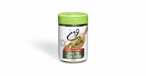 עלי דפנה ופלפל אנגלי | פרג